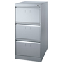 BASIC ARCHIVADOR 3 CAJONES GUIAS SIMPLES GRIS 31237